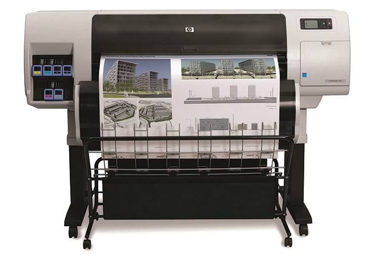 Traceur HP T7100 sur son stand