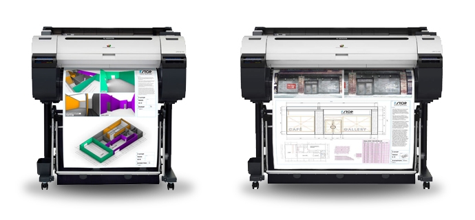 Les traceurs Canon iPF670 et iPF770