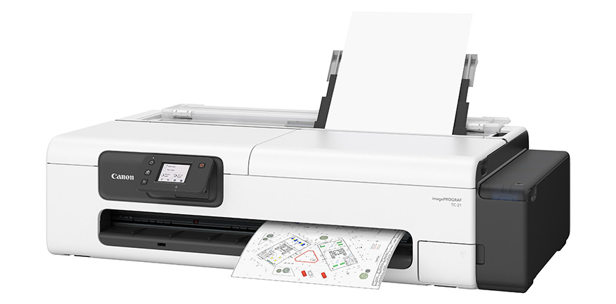 Imprimante Canon TC-21 de biais