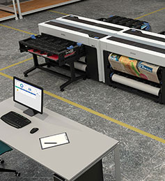 illustration SC-T7700D pole impression entreprise