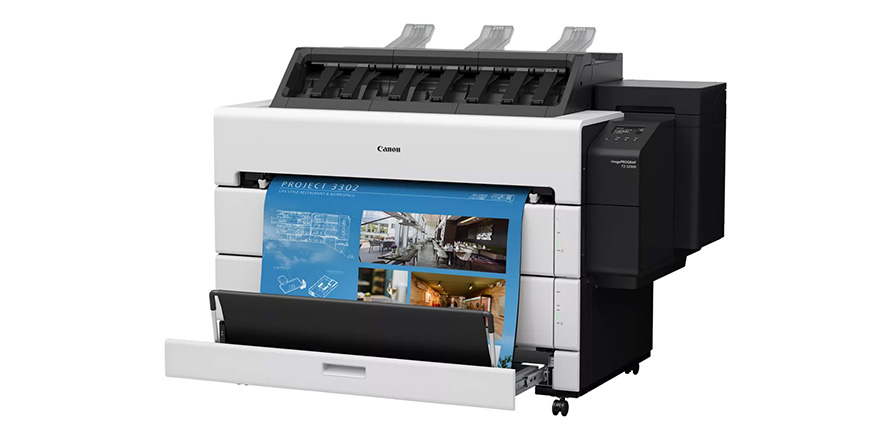 Imprimante Canon TZ-32000 de biais