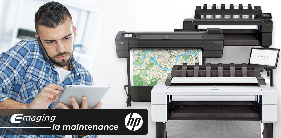 Emaging : La maintenance traceur HP
